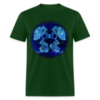 Thumbnail for Men's Stellar Gemini Classic T-Shirt - forest green