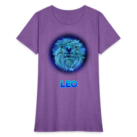 Thumbnail for Women's Stellar Leo T-Shirt - purple heather