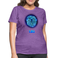 Thumbnail for Women's Stellar Leo T-Shirt - purple heather