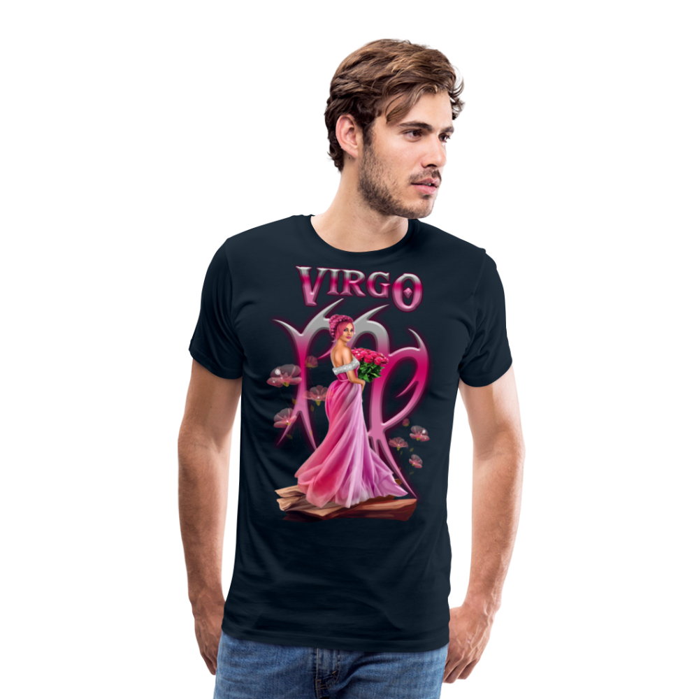 Men's Astral Virgo Premium T-Shirt - deep navy