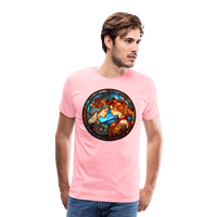 Thumbnail for Men's Mosaic Gemini Premium T-Shirt - pink