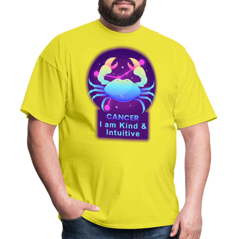 Men's Neon Cancer Classic T-Shirt - yellow