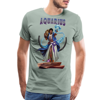 Thumbnail for Men's Astral Aquarius Premium T-Shirt - steel green