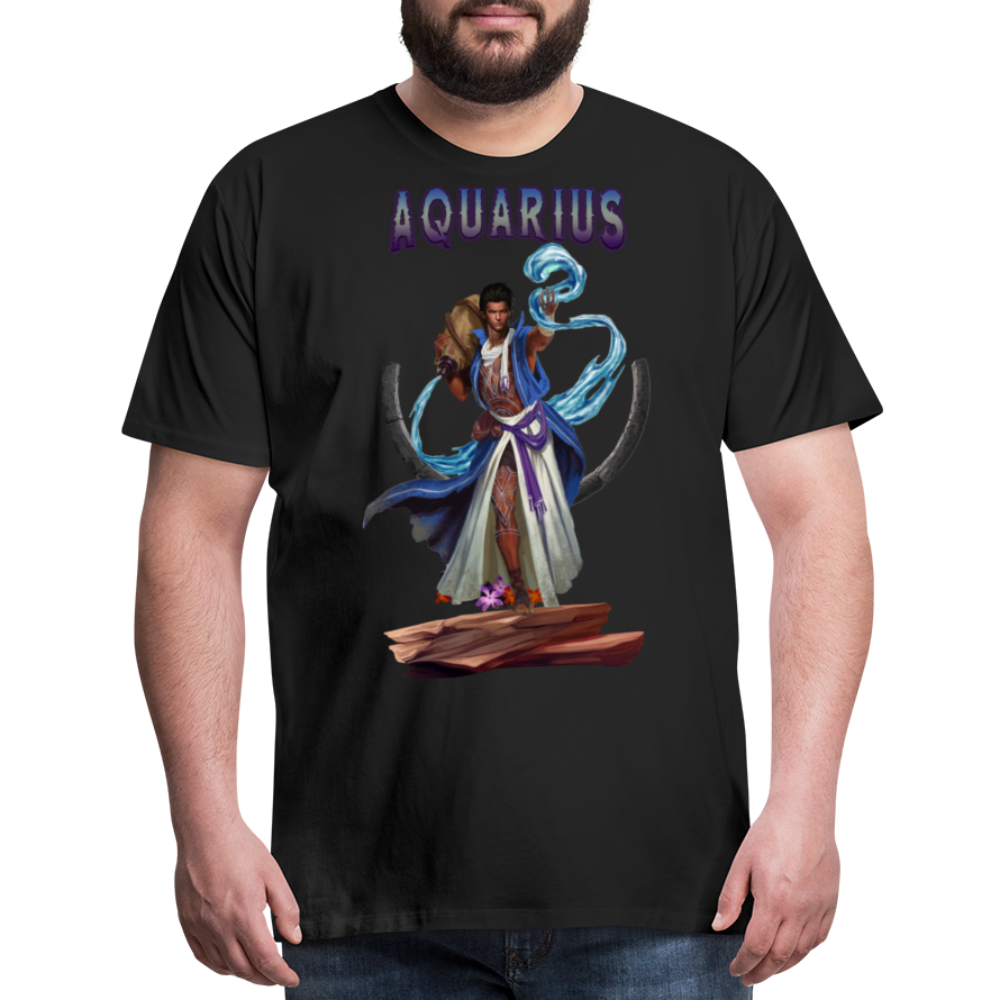 Men's Astral Aquarius Premium T-Shirt - black