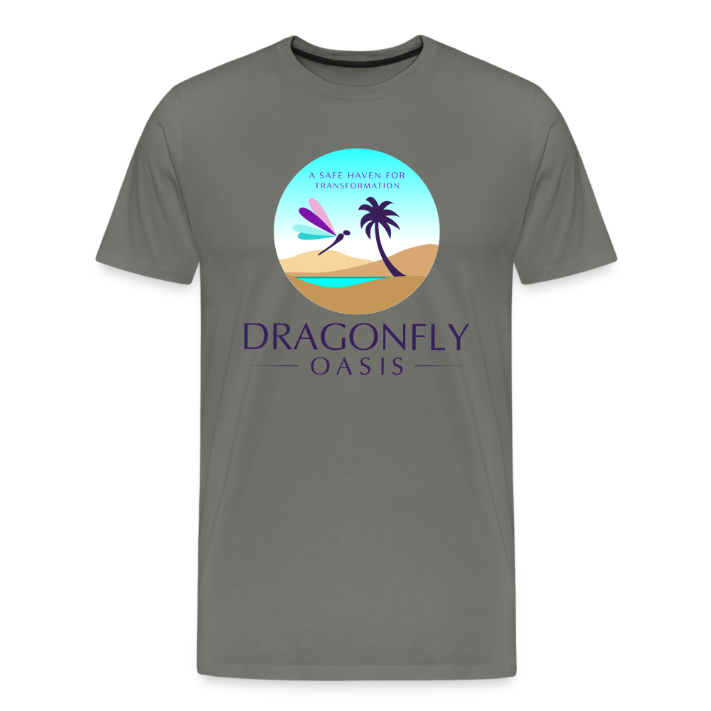 Men's Dragonfly Oasis V.1 Premium T-Shirt - asphalt gray