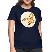 Thumbnail for Women's Mosaic Scorpio T-Shirt - navy