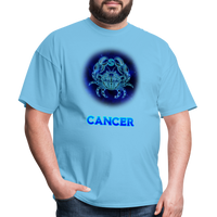 Thumbnail for Men's Stellar Cancer Classic T-Shirt - aquatic blue