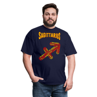 Thumbnail for Men's Power Words Sagittarius Classic T-Shirt - navy