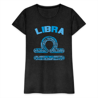 Thumbnail for Women's Power Words Libra Premium T-Shirt - charcoal grey