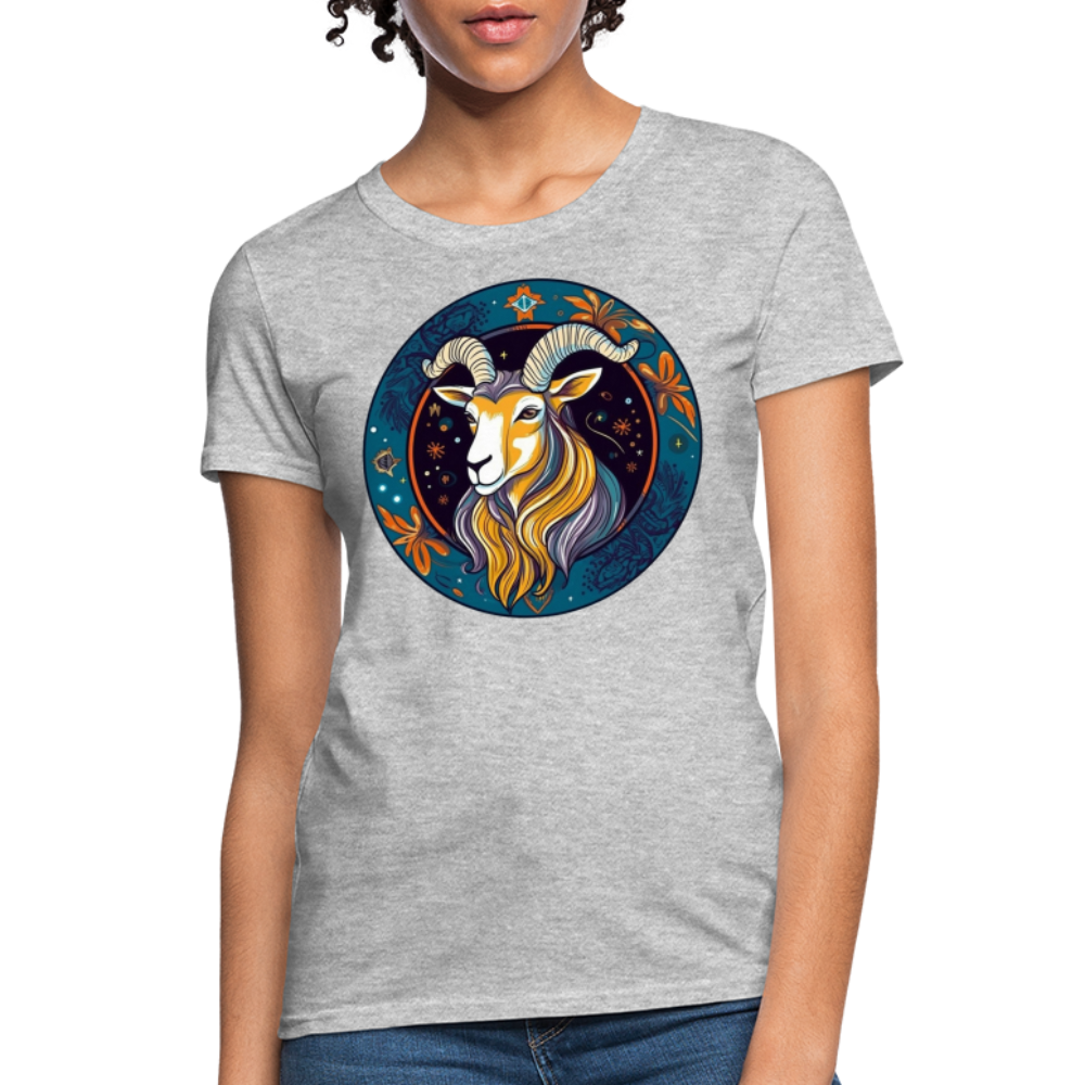 Women's Mythical Capricorn T-Shirt - heather gray