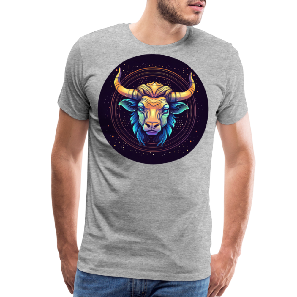 Men's Magic Taurus Premium T-Shirt - heather gray