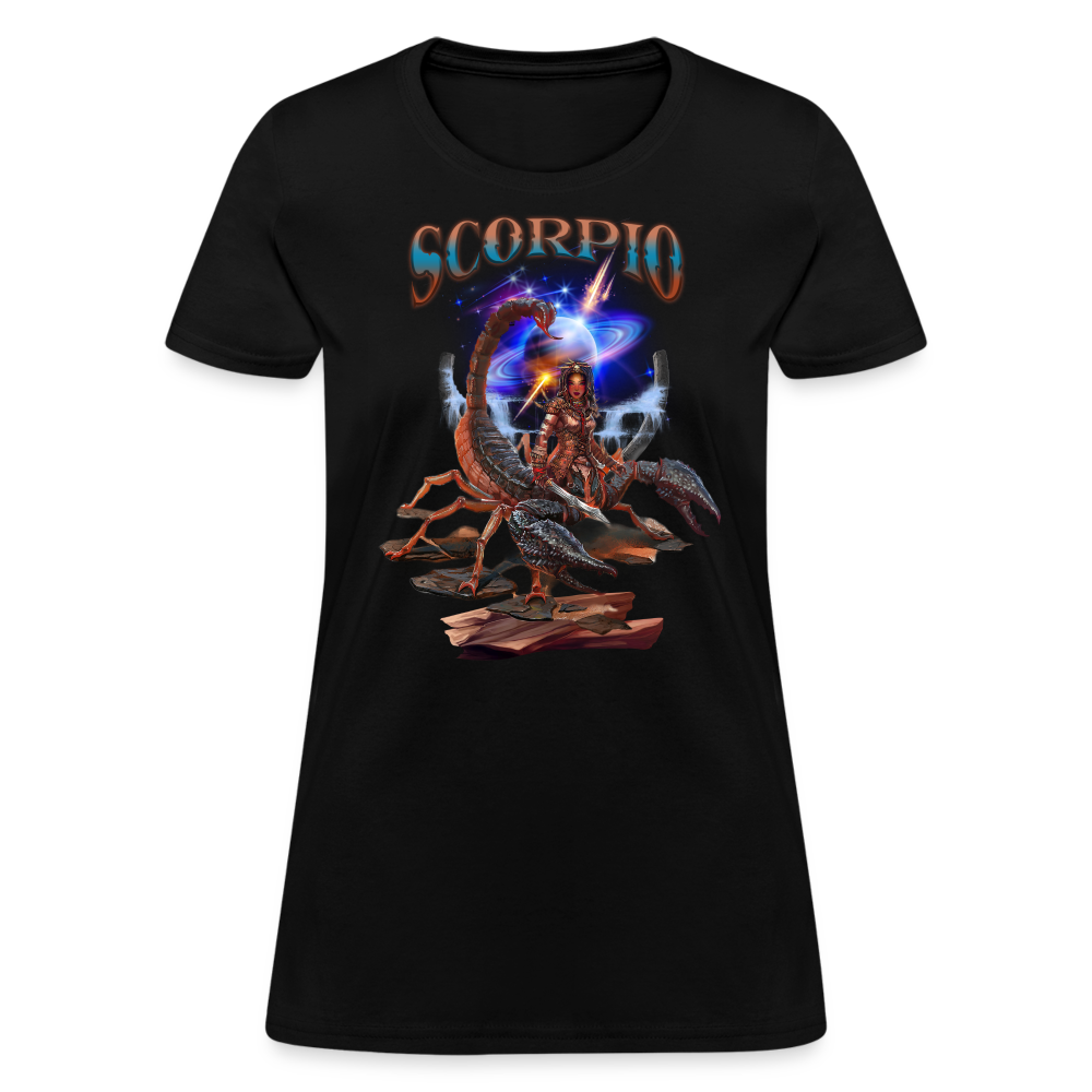 Women's Astral Scorpio T-Shirt - black