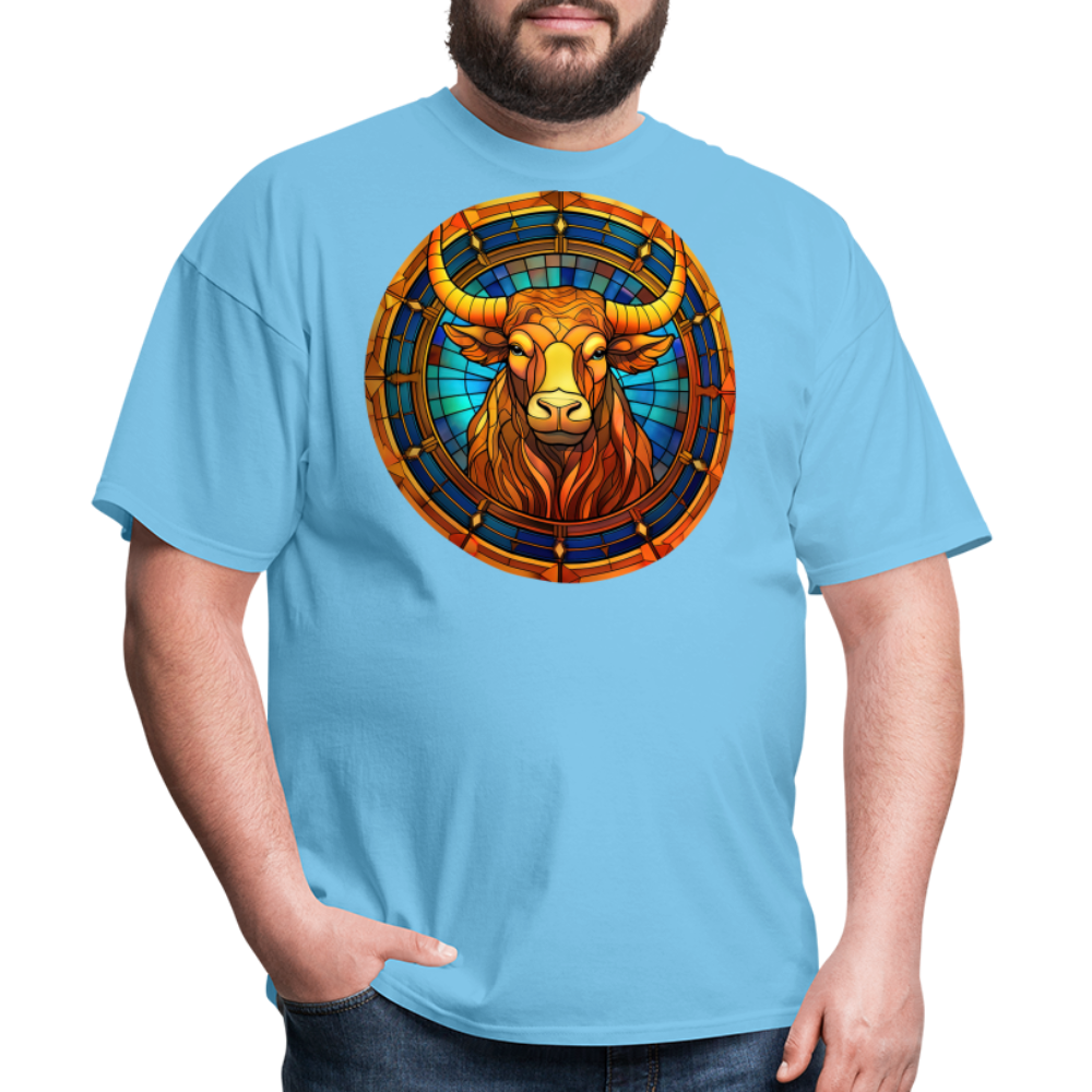 Men's Mosaic Taurus Classic T-Shirt - aquatic blue