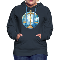 Thumbnail for Women’s Mythical Libra Premium Hoodie - navy