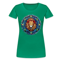 Thumbnail for Women's Mosaic Leo Premium T-Shirt - kelly green