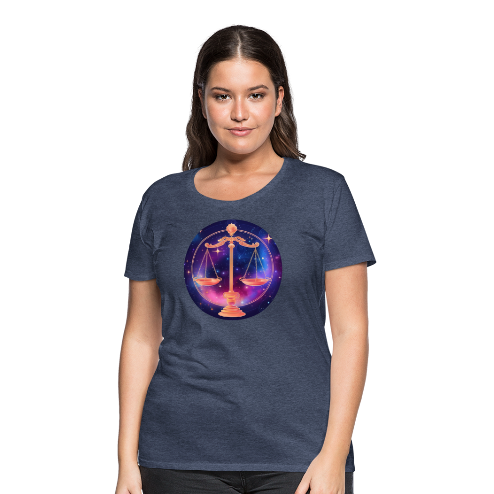 Women’s Magic Libra Premium T-Shirt - heather blue