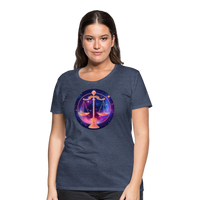 Thumbnail for Women’s Magic Libra Premium T-Shirt - heather blue