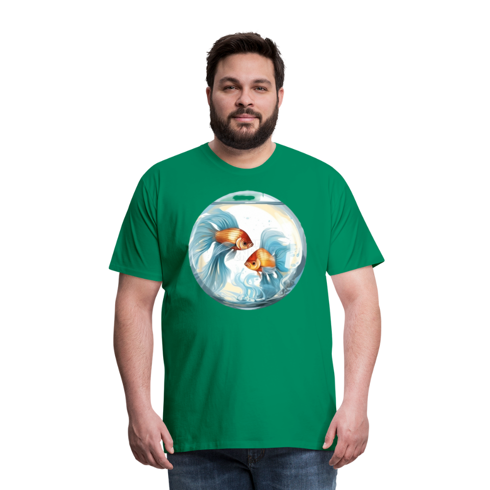 Men's Mythical Pisces Premium T-Shirt - kelly green