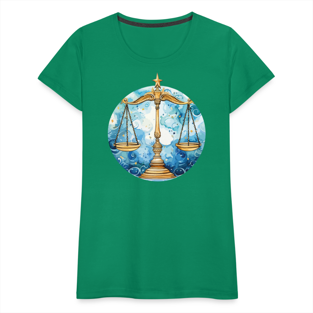 Women’sMythical Libra Premium T-Shirt - kelly green