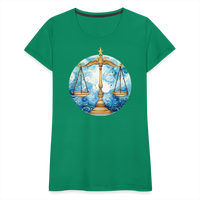 Thumbnail for Women’sMythical Libra Premium T-Shirt - kelly green