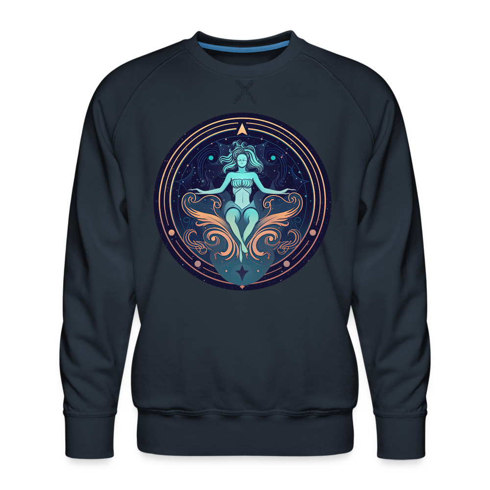 Men’s Mystic Aquarius Premium Sweatshirt - navy