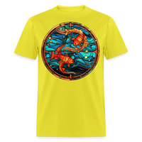 Thumbnail for Men's Mosaic Pisces Classic T-Shirt - yellow