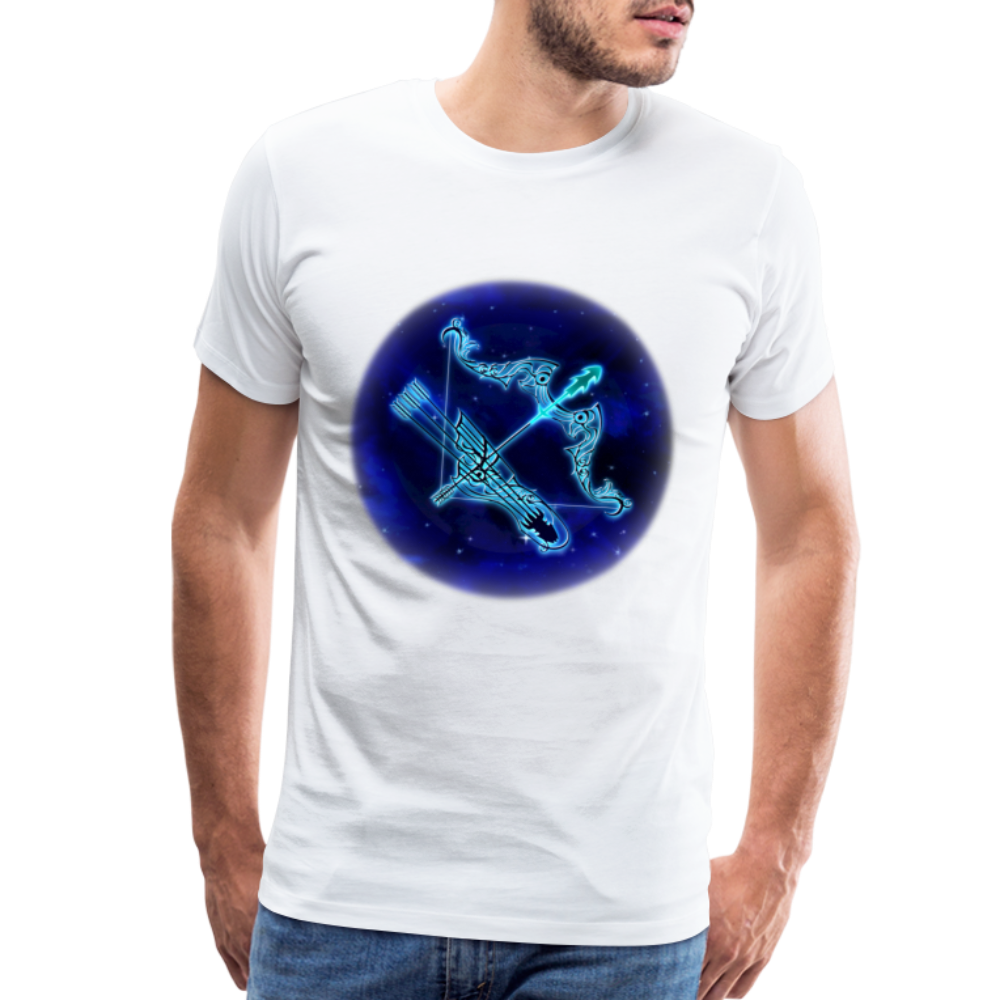 Men's Sagittarius Premium T-Shirt - white