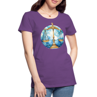 Thumbnail for Women’sMythical Libra Premium T-Shirt - purple