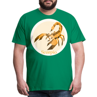 Thumbnail for Men's Mosaic Scorpio Premium T-Shirt - kelly green