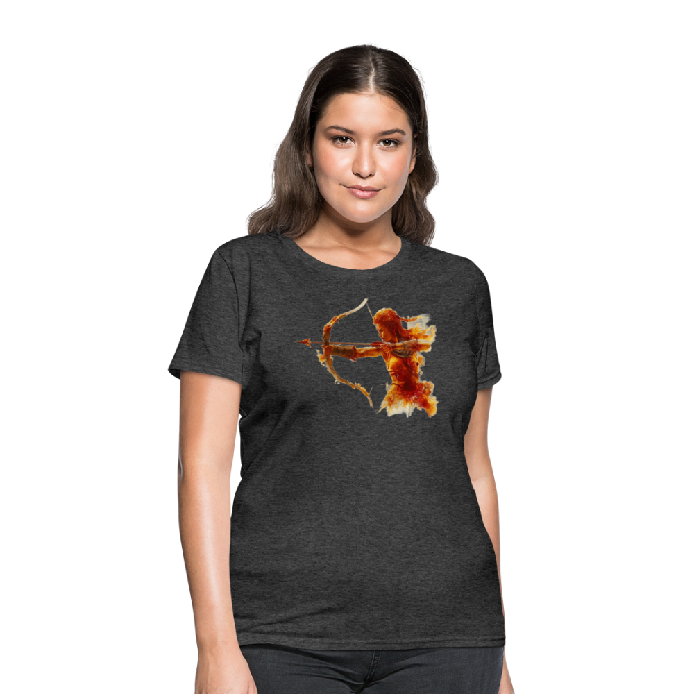 Women's Mythical Sagittarius T-Shirt - heather black