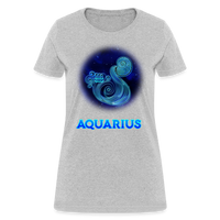 Thumbnail for Women's Stellar Aquarius T-Shirt - heather gray