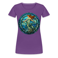 Thumbnail for Women’s Mosaic Aquarius Premium T-Shirt - purple