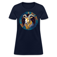 Thumbnail for Women's Mythical Capricorn T-Shirt - navy