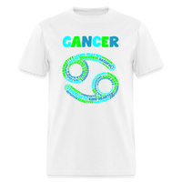 Thumbnail for Men's Power Words Cancer Classic T-Shirt - white