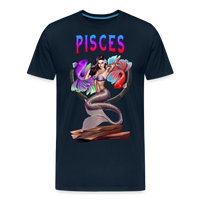 Thumbnail for Men's Astral Pisces Premium T-Shirt - deep navy