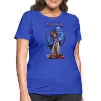 Thumbnail for Women's Astral Aquarius T-Shirt - royal blue