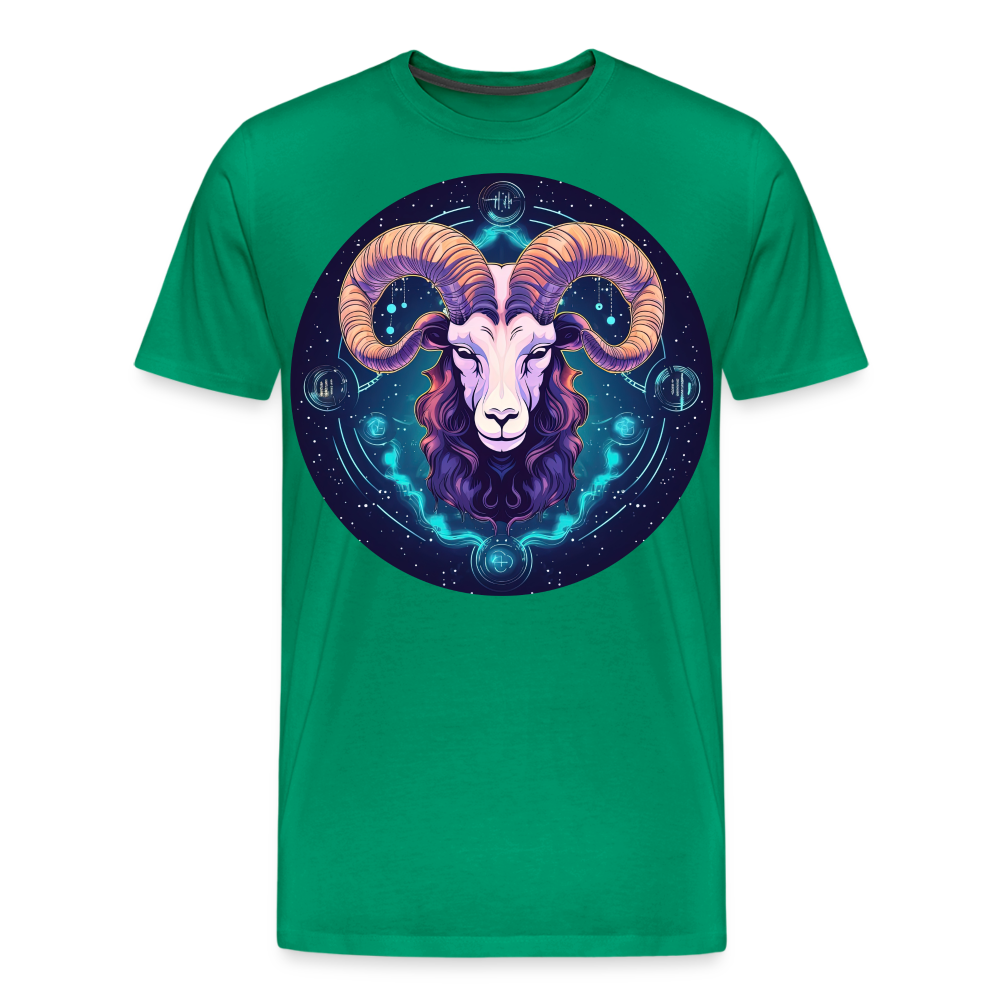 Men's Mystic Aries Premium T-Shirt - kelly green