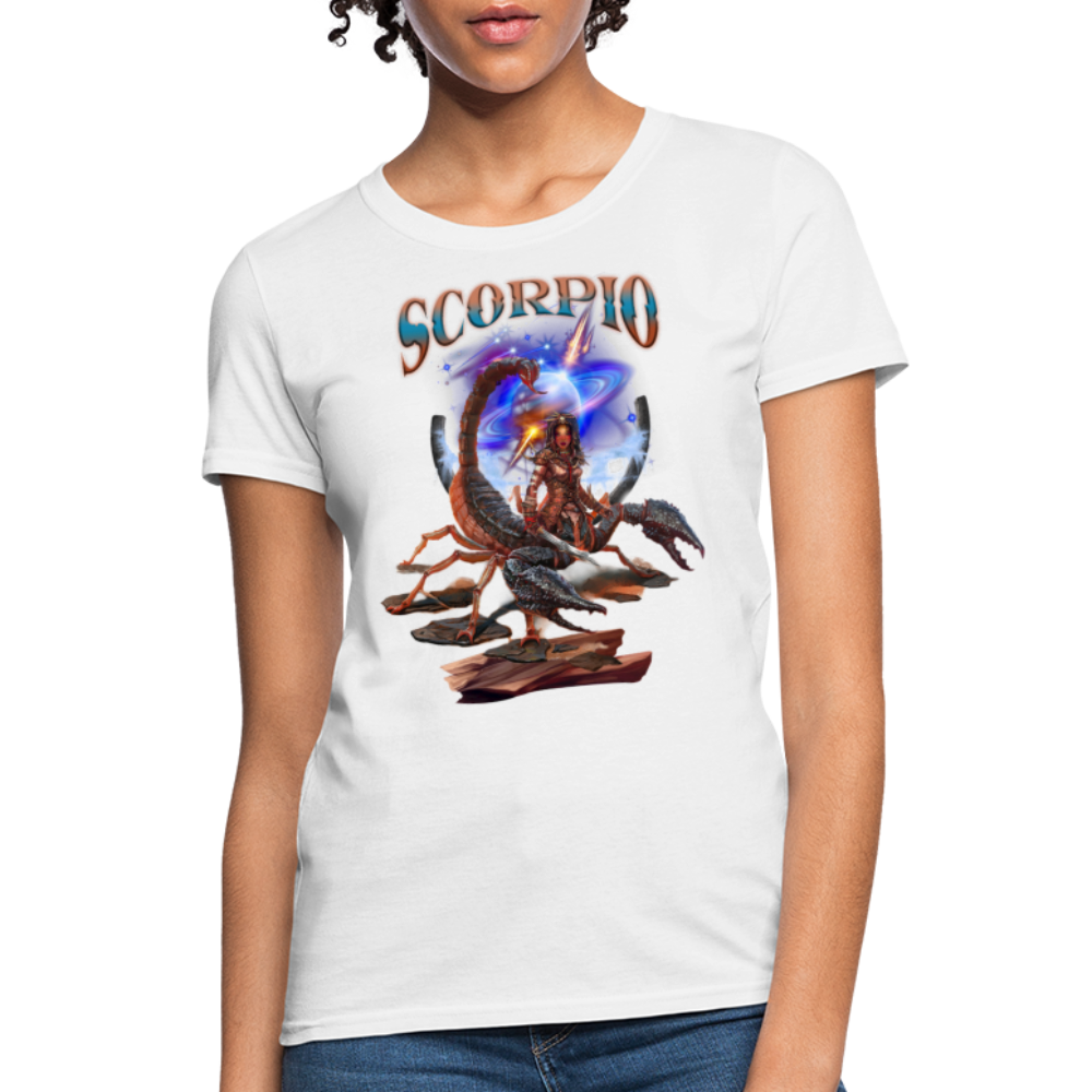 Women's Astral Scorpio T-Shirt - white