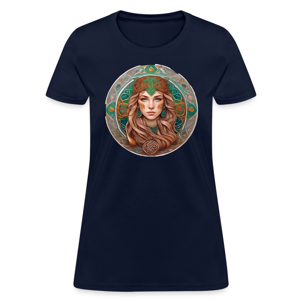 Women's Mythical Virgo T-Shirt - navy