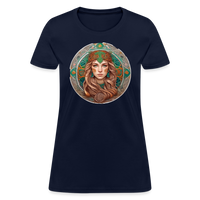 Thumbnail for Women's Mythical Virgo T-Shirt - navy