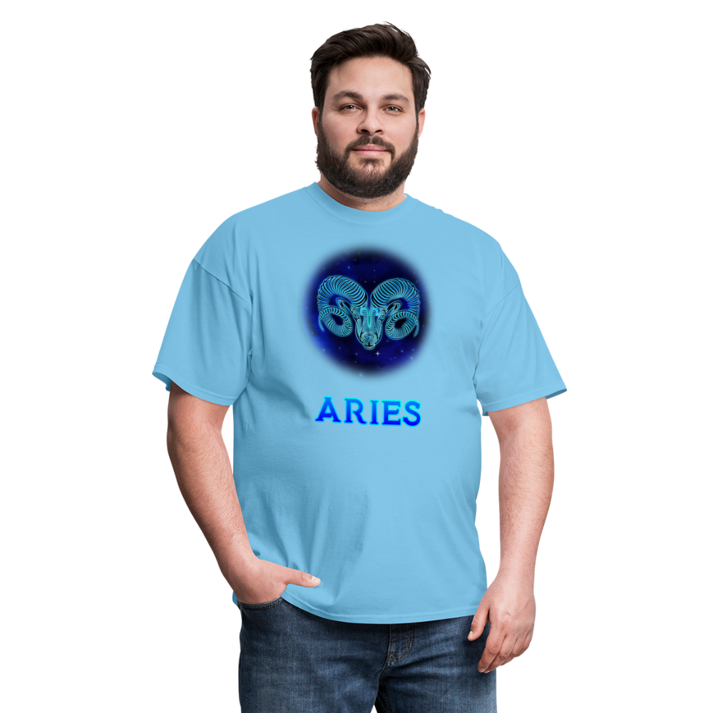 Men's Stellar Aries Classic T-Shirt - aquatic blue