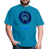 Thumbnail for Men's Stellar Cancer Classic T-Shirt - turquoise