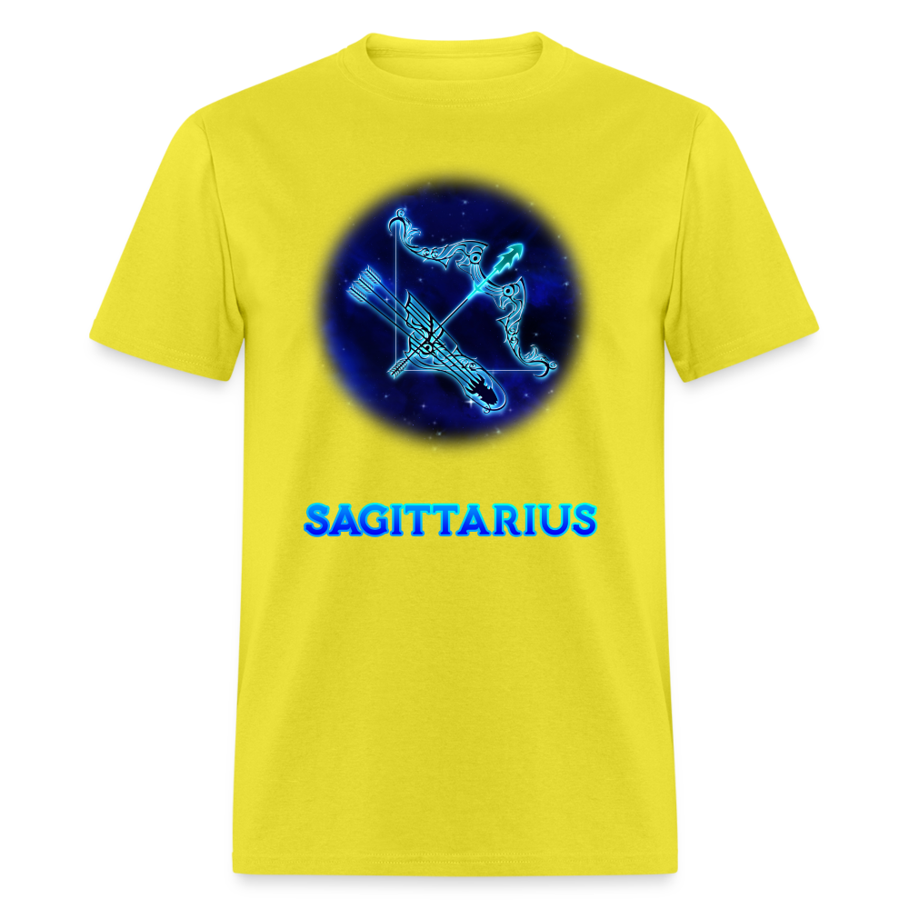 Men's Stellar Sagittarius Classic T-Shirt - yellow