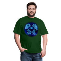 Thumbnail for Men's Stellar Gemini Classic T-Shirt - forest green