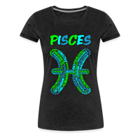 Thumbnail for Women's Power Words Pisces Premium T-Shirt - charcoal grey