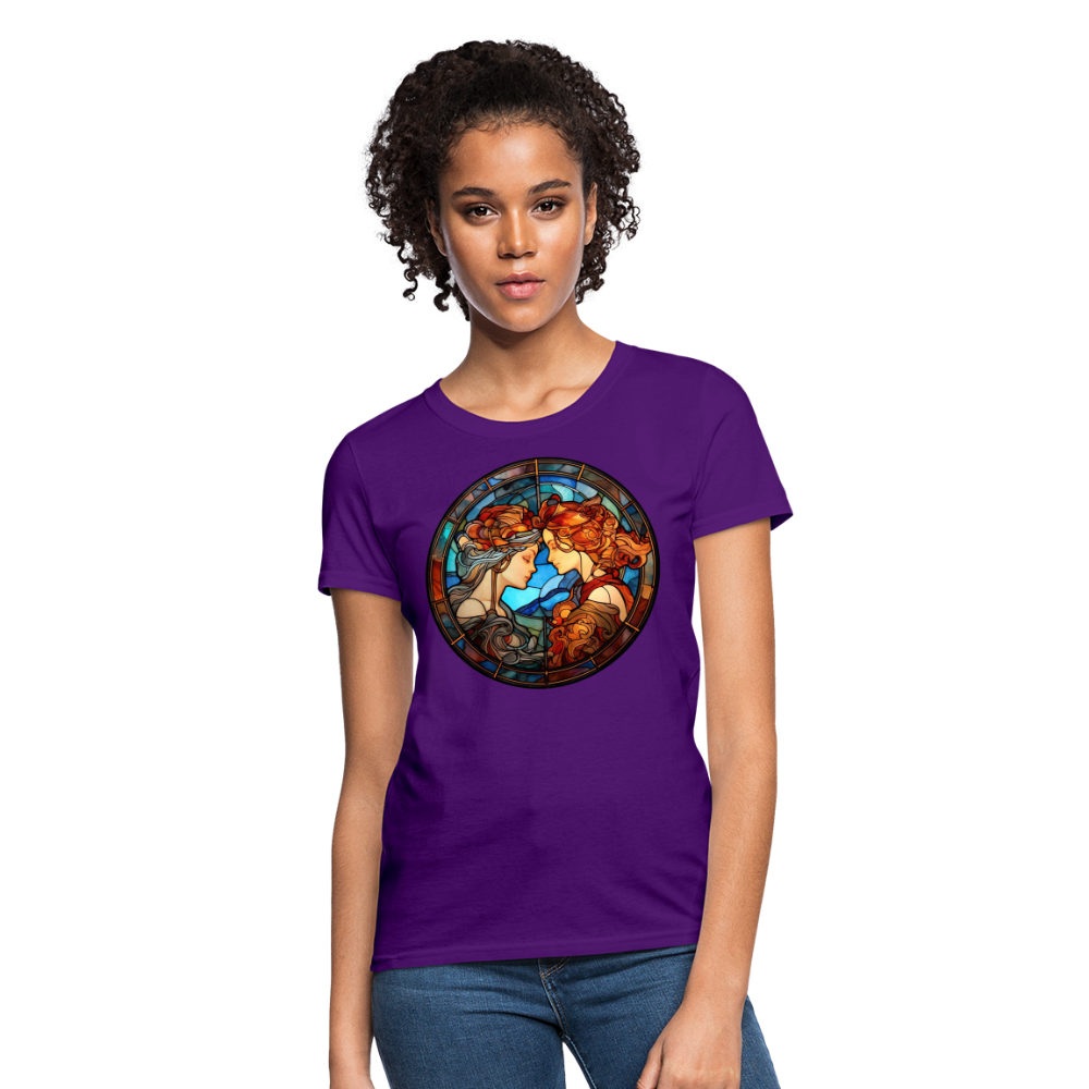 Women's Mosaic Gemini T-Shirt - purple