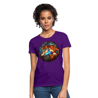 Thumbnail for Women's Mosaic Gemini T-Shirt - purple