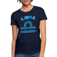 Thumbnail for Women's Power Words Libra T-Shirt - navy