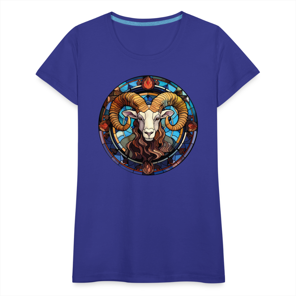 Women’s Mosaic Aries Premium T-Shirt - royal blue