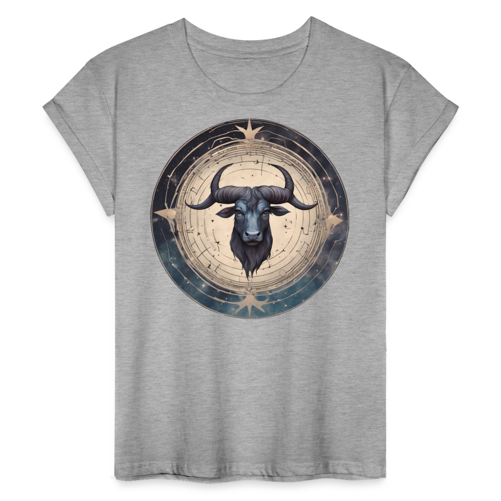 Women's Mythical Taurus Relaxed Fit T-Shirt - heather gray